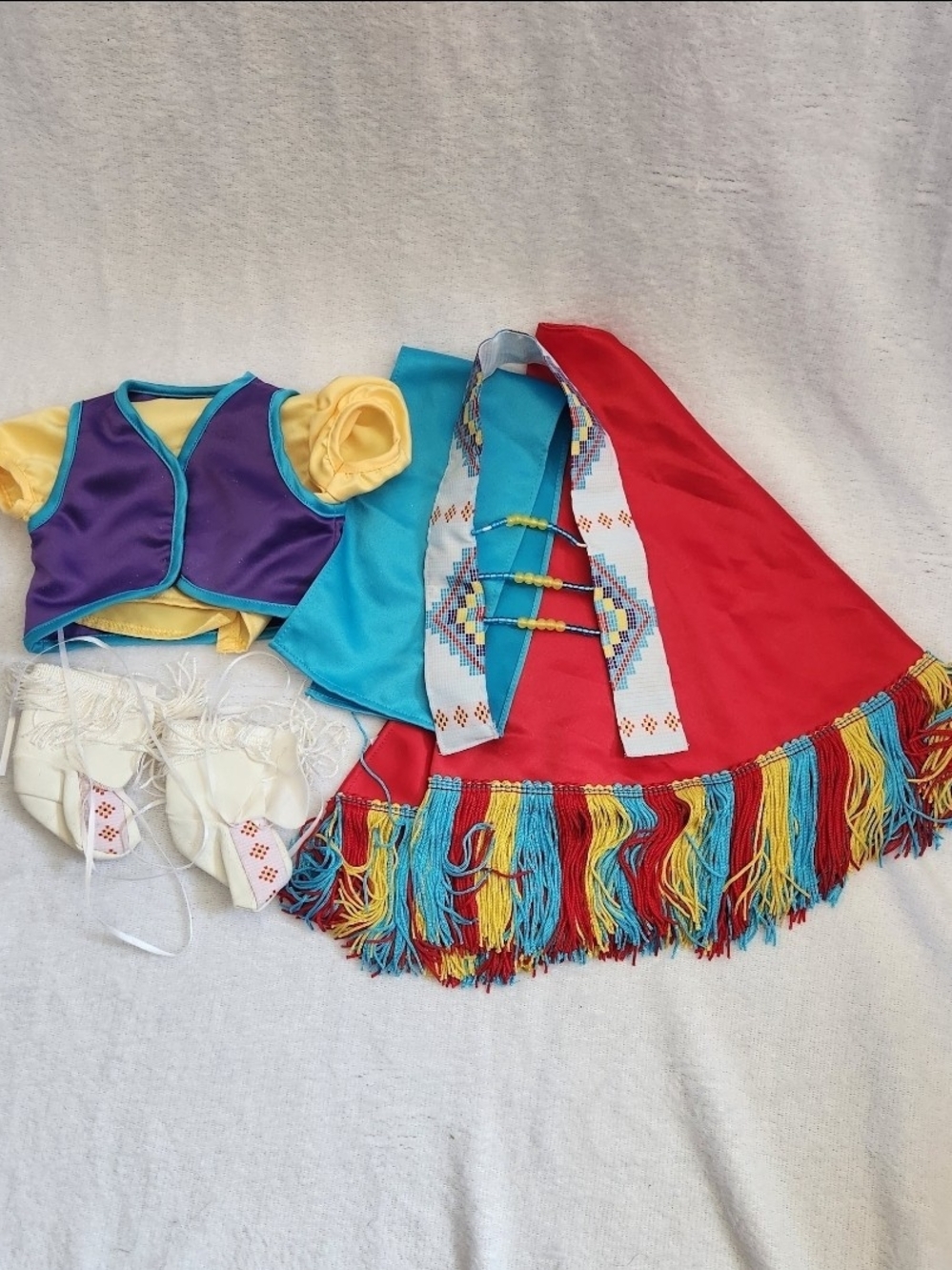 American Girl Kaya Doll Incomplete Partial Fancy Shawl Outfit Retired
